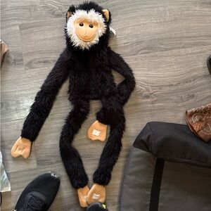 Source Unknown Black and Cream 2’ tall Monkey Puppet